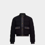 MONCLER Blandy 羊毛短版毛呢外套