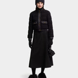 MONCLER Blandy 羊毛短版毛呢外套