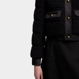 MONCLER Blandy 羊毛短版毛呢外套