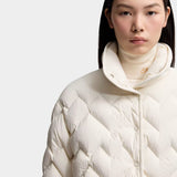 MONCLER Senevee 心形絎縫短版羽絨外套