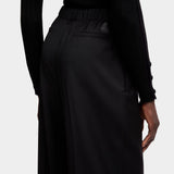 MONCLER 羊毛垂墜長褲