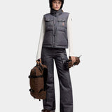 MONCLER 牛仔羽絨背心