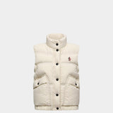 MONCLER 黑釦羽絨背心