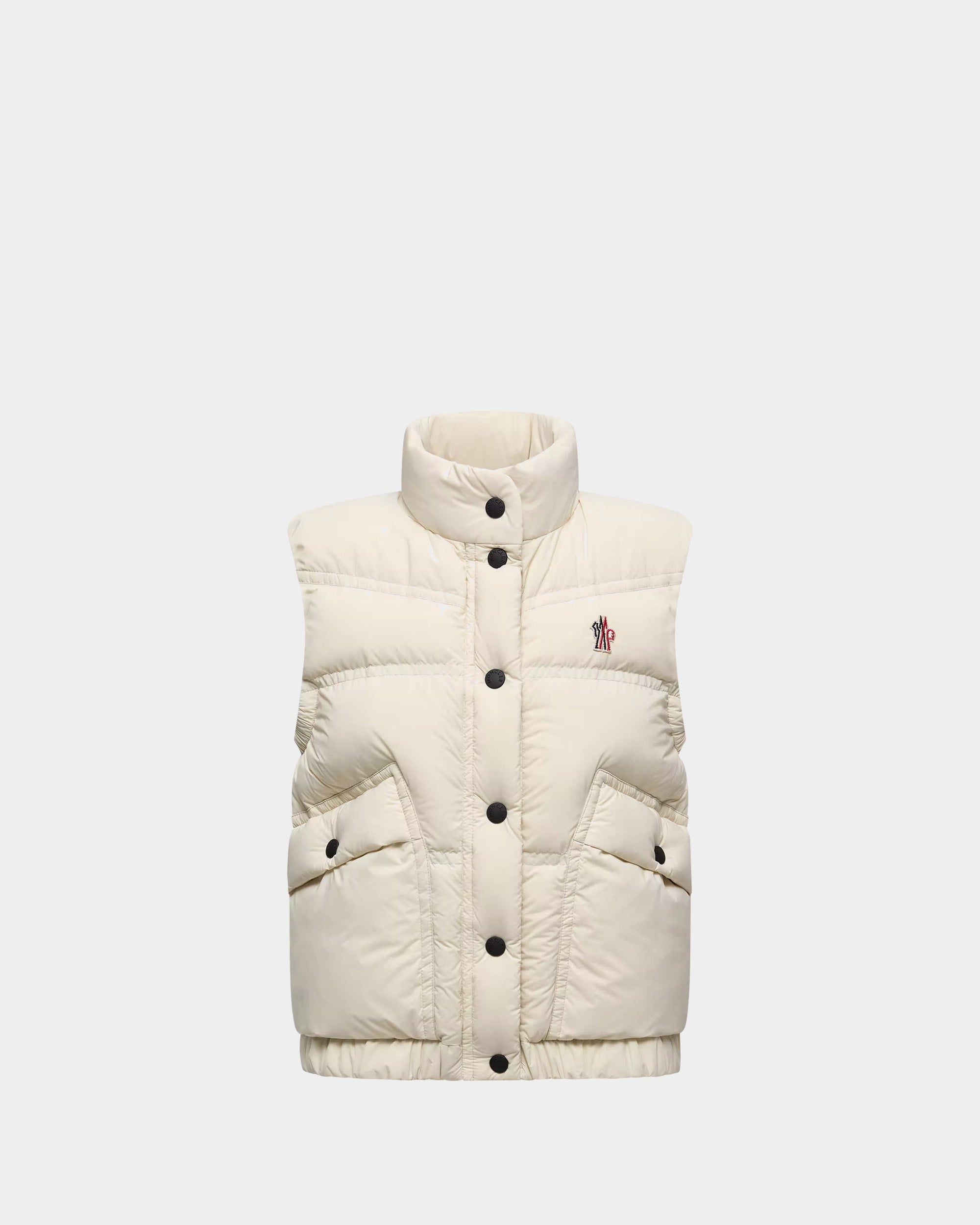 MONCLER 黑釦羽絨背心