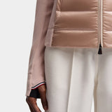 MONCLER 拼接立領外套