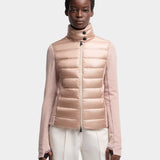 MONCLER 拼接立領外套