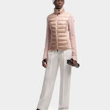 MONCLER 拼接立領外套