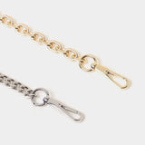 MARC JACOBS 金屬鍊條肩背帶