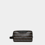 AU DÉPART 幾何帆布方形收納包