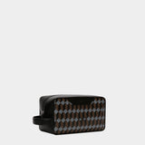 AU DÉPART 幾何帆布方形收納包