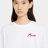 MARNI 絨印Logo短袖T-Shirt