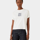 MARNI 方塊Logo寬版T-Shirt