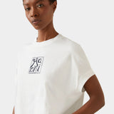 MARNI 方塊Logo寬版T-Shirt