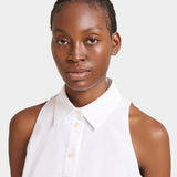 MARNI 拼接翻領無袖上衣