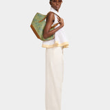 MARNI 拼接翻領無袖上衣