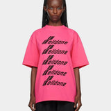 WE11DONE 多重Logo短袖T-shirt