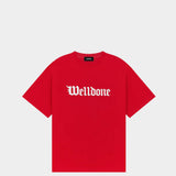 WE11DONE 哥德Logo短袖T-Shirt