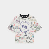 WE11DONE 塗鴉印花短袖T-Shirt
