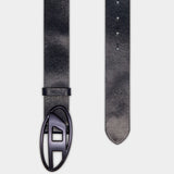 DIESEL 3.9公分寬男款皮革腰帶