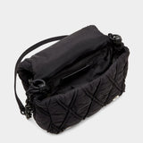 DIESEL Logo吊飾肩背包