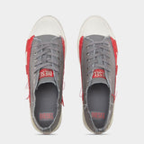 DIESEL 男款撞色低筒帆布鞋