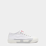 DIESEL 女款撞色低筒帆布鞋