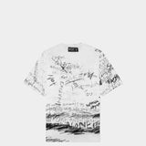 BALMAIN 側面印花 T-shirt