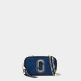 MARC JACOBS Metal chain denim camera bag 