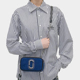 MARC JACOBS Metal chain denim camera bag 