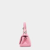 Marc Jacobs 迷你雙飾釦手提包 - 粉紅