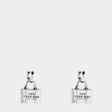 MARC JACOBS The Tote Bag 復古亮銀耳環