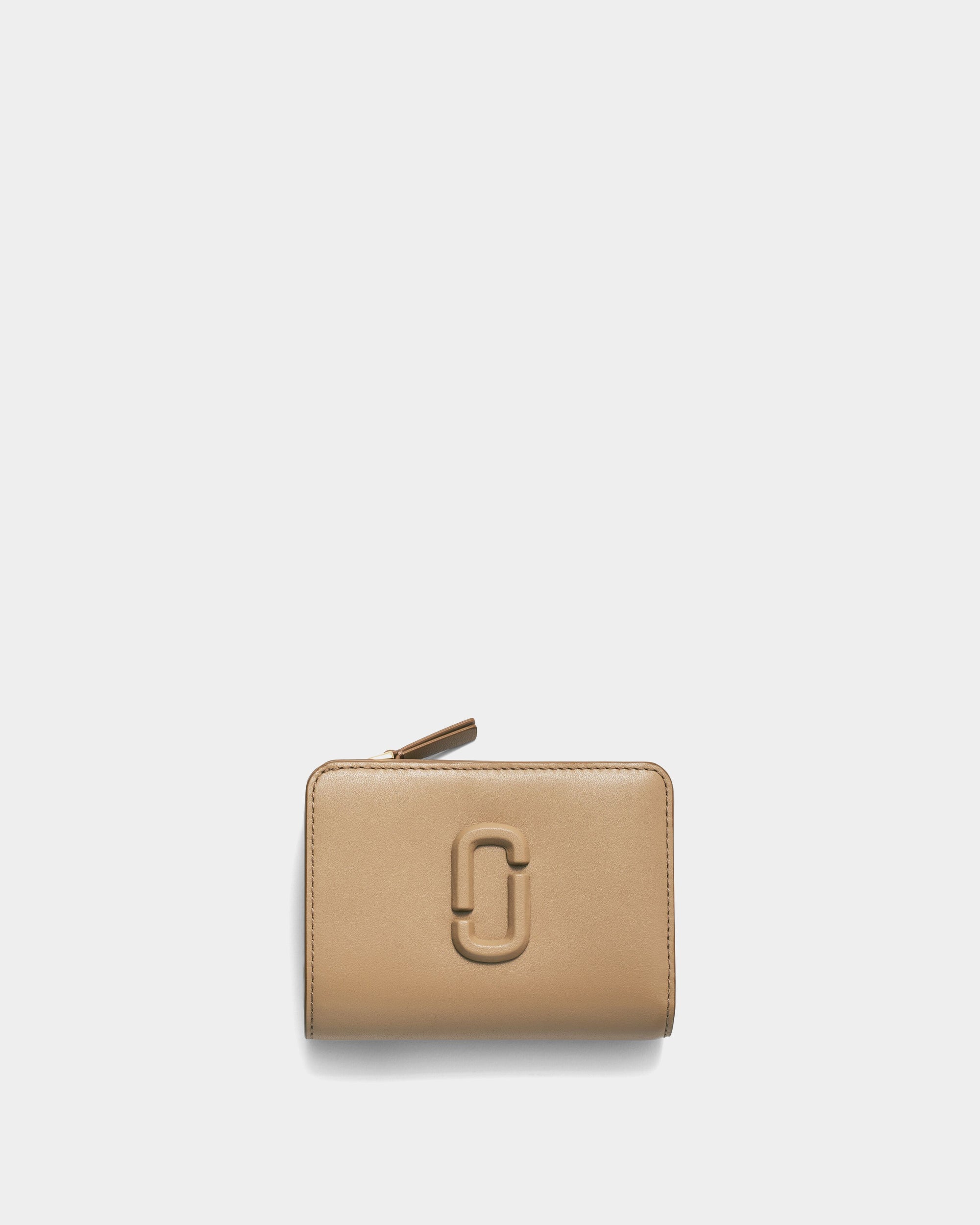 MARC JACOBS Zipper Plain LOGO Small Wallet 