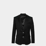 BALMAIN 羊毛兩扣西裝外套