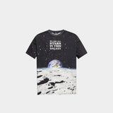 BALMAIN 星際宇宙印花T-shirt