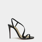CHRISTIAN LOUBOUTIN  Rosalie 黑色細帶 10 cm 高跟鞋