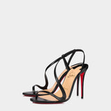 CHRISTIAN LOUBOUTIN  Rosalie 黑色細帶 10 cm 高跟鞋