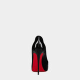 Christian Louboutin 黑色波浪 13 cm 高跟鞋
