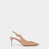 Christian Louboutin Hot Chick 裸色波浪 5.5 cm 跟鞋