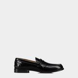 Christian Louboutin Penny 黑色亮面小牛皮樂福鞋