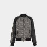 BALMAIN 經典 PB 緹花尼龍飛行夾克