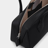 ALAÏA 黑色皮革肩背包