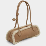 ALAÏA 泰迪熊剪羊毛肩背包