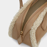 ALAÏA 泰迪熊剪羊毛肩背包